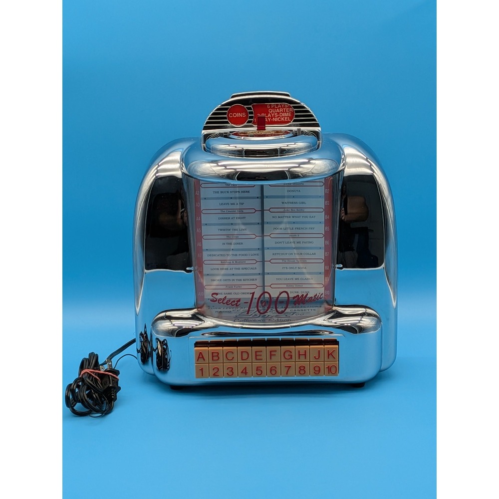 "Jukebox" Select-O-Matic 100 Collector's Edition Cassette Player / Radio Works